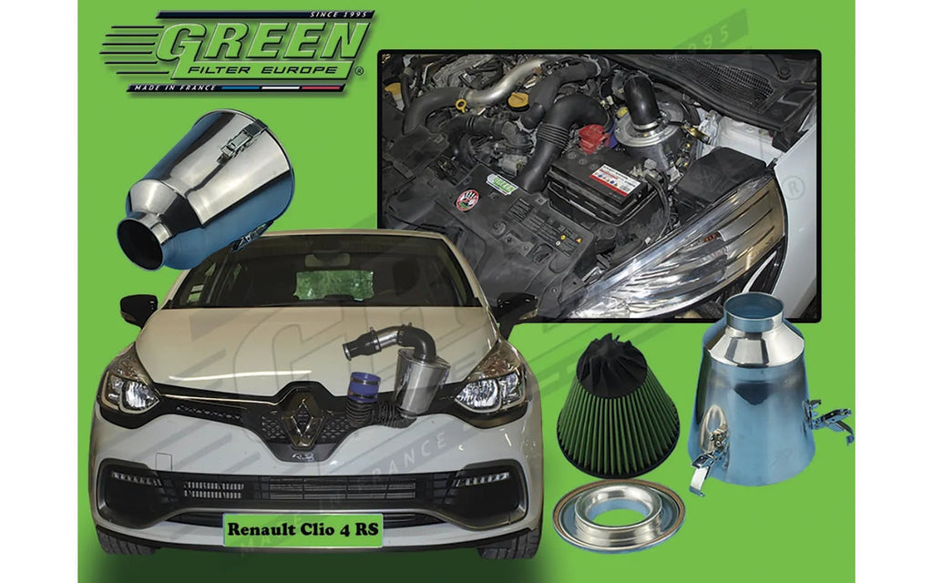 Renault Clio 4 RS Green Cotton induction kit ST143