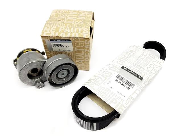 Renault clio 3 RS megane 2 & 3 F4R Serpentine belt and tensioner 7701477515