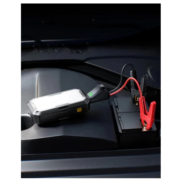 J102 Portable Car Jump Starter with LED Engine Bay Lighting