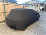megane 2 Tight Fit Elastic Velvet Car Cover Black