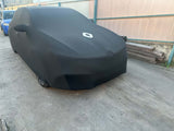 megane 4 Tight Fit Elastic Velvet Car Cover Black