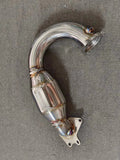 MEGANE 2 & 3 stainless steel high flow catalytic down pipe