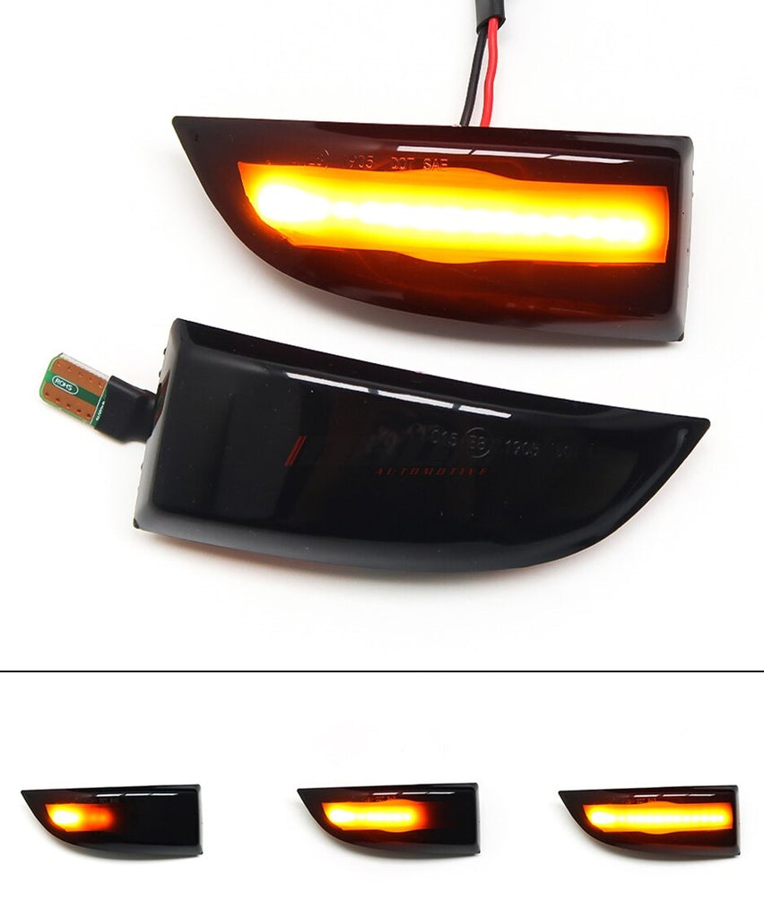 renault megane 3 smoked dynamic LED mirror indicators