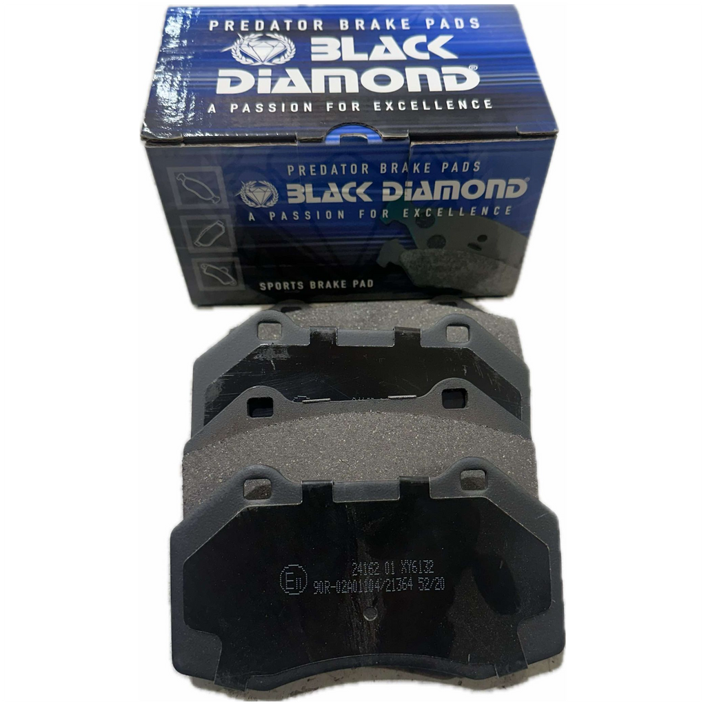 Black diamond fast road front brake pads to suit Clio 3 RS Megane 2 RS INC 175 Renault / Please Select / Please Select