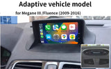 Renault MEGANE 3 After market radio with heads up GPS display that looks like OEM