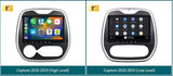 Renault Captur After market radio with heads up GPS display that looks like OEM