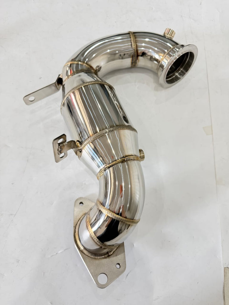 MEGANE 4 280 RS stainless steel high flow catalytic down pipe